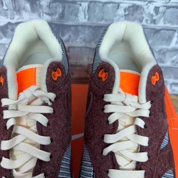 Nike Air Max 1 Houndstooth 2019 Bronze Eclipse Orange CT1207-200 Mens Size 6 New - Picture 4 of 7